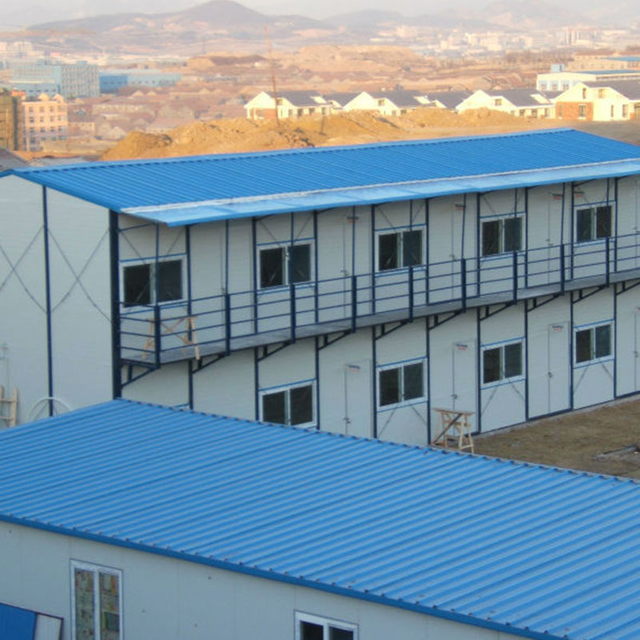 معسكر العمل الجاهز المكون من طابق واحد